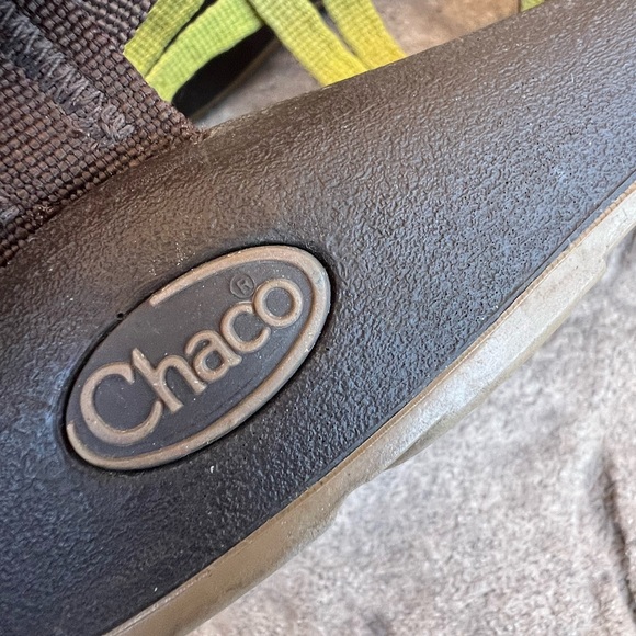 Chaco SandalsHiking Outdoor Sandal green and brown - Picture 8 of 10